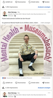 Alan Herweg der Mental Health Coach Packe bedrückende Gefühle bei der Wurzel! Bild