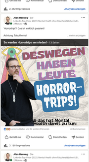 Alan Herweg der Mental Health Coach 'Horrortrip'?! Das ist wirklich passiert! Bild